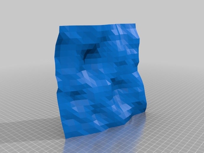 wobly surface sculptures 3D print model - Mito3D