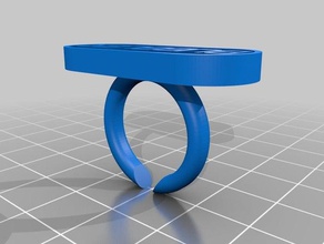 bubbler ring rings customized 3d print model - Mito3D