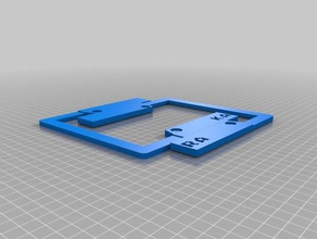 meu personalizados placa de licença fronteira kara sinais logotipos 3d print model - Mito3D
