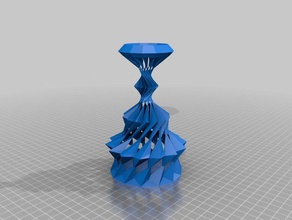 funky vases overzealous aquarian vase decor weird 3d print model - Mito3D