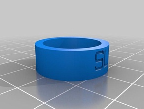 suring anéis personalizado 3d print model - Mito3D