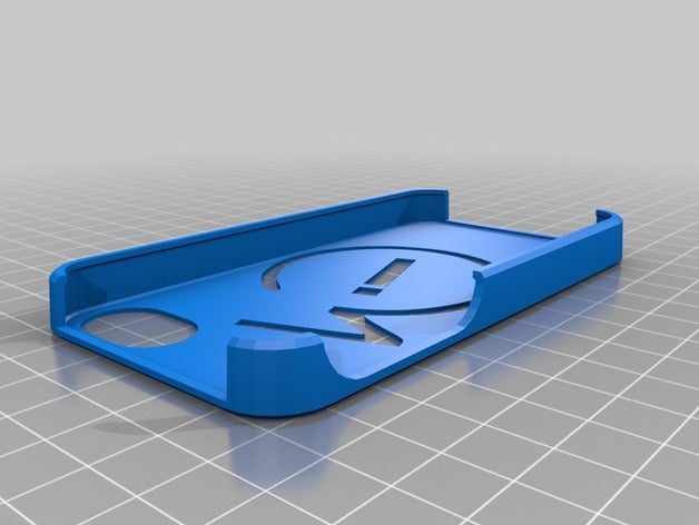 my customized iphone stencil case accessories 3D print model - Mito3D