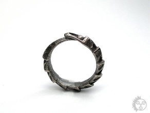 caparazón anillo otros joyería 3d print model - Mito3D