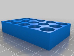 er11 stand 14 elements tool holders boxes customized 3d print model - Mito3D