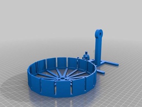 zoetrope sanat araçlar özelleştirilmiş 3d print model - Mito3D