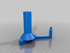 my customized printrbot spool holder 3d printer accessories 3d print model - Mito3D