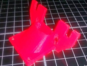 soporte ventilador para hotend catnozzle v23 3d de la impresora partes colombia el make-r prusa i3 3d print model - Mito3D
