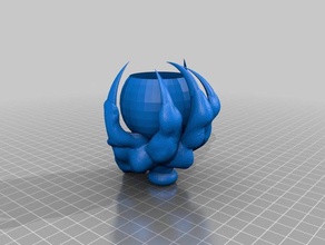 dragon claw-cup 3d drucken 3d print model - Mito3D