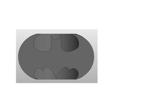batman chronicles ring rings logo comics comic books dc 3d print model - Mito3D