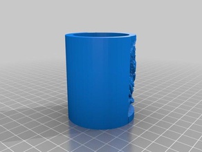 pudding thick 2d art customized 3d print model - Mito3D