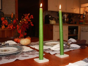 supporto di candela cucina pranzo il candeliere cena casa 3d print model - Mito3D