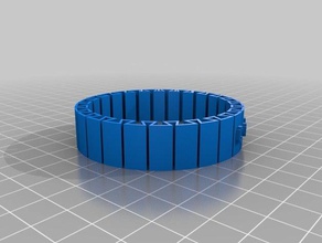 el homo bracelets customized 3d print model - Mito3D