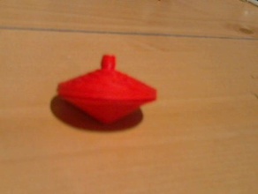 spinning top i giocattoli giochi 3d openscad spinner supportless 3d print model - Mito3D