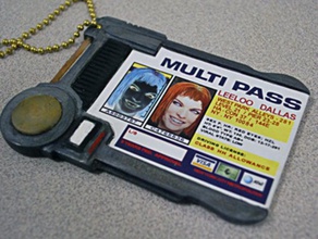 multipass fifth element props dallas leeloo movies multi pass 3d print model - Mito3D