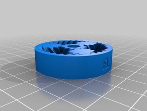 kossel mini dişli rulman test parçalar özelleştirilmiş 3d print model - Mito3D