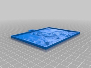 messi 2 d Kunst angepasst 3d print model - Mito3D