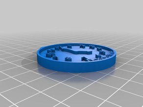 florida time keychain 3d printing 3d print model - Mito3D