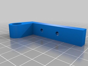 parametric toilet lower seat hinge bracket bathroom customizer challenge openscad useful 3d print model - Mito3D