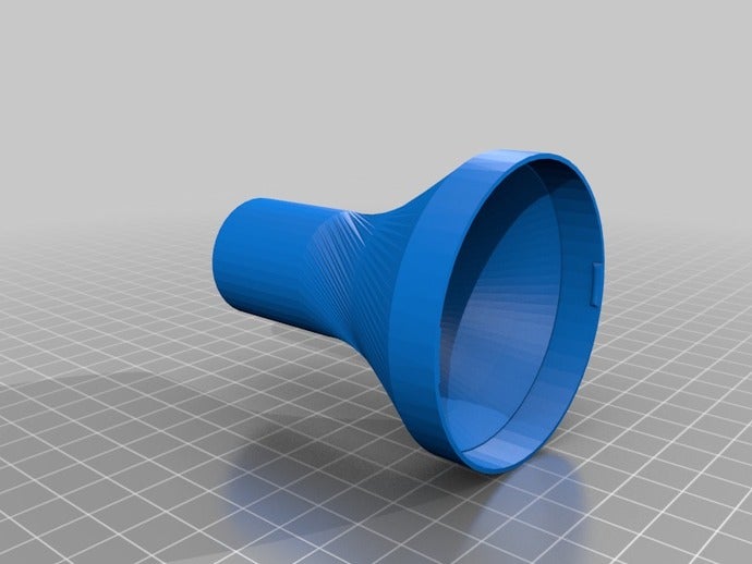 hair dryer 30 mm pipe adapter parts fan 3D print model - Mito3D