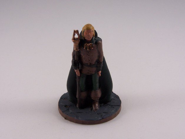 noble mage people 54mm board fantasy game hero medieval miniature pocket-tactics rpg table-tactics tabletop wizard 3D print model - Mito3D