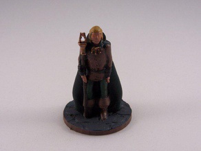 Edel mage people 54mm board fantasy game hero medieval miniature pocket-tactics rpg table-tactics tabletop wizard 3d print model - Mito3D