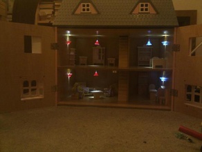 dolls house lamp shades model furniture led light