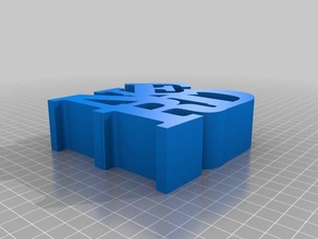 nerd Skulpturen angepasst 3d print model - Mito3D