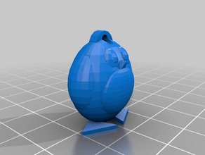 penguin trousseau de clés 3d l'impression 3d print model - Mito3D