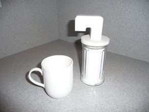 2-tsp automatic sugar dispenser kitchen dining 3d print model - Mito3D