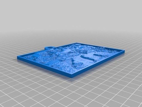 mercado de caras 2d a arte personalizado 3d print model - Mito3D