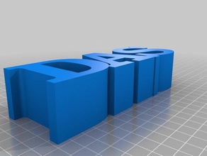 das otros personalizado 3d print model - Mito3D