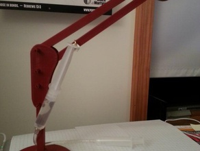 enganche hidráulico cherry picker de la ingeniería brazo mecánica 3d print model - Mito3D