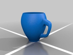 caneca de café a cozinha jantar o blender copa 3d print model - Mito3D