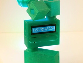 cliff-therm el araçlar arduino kasa termometre 3d print model - Mito3D