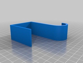 meine angepasste Tür Haken hanger51 Organisation 3d print model - Mito3D