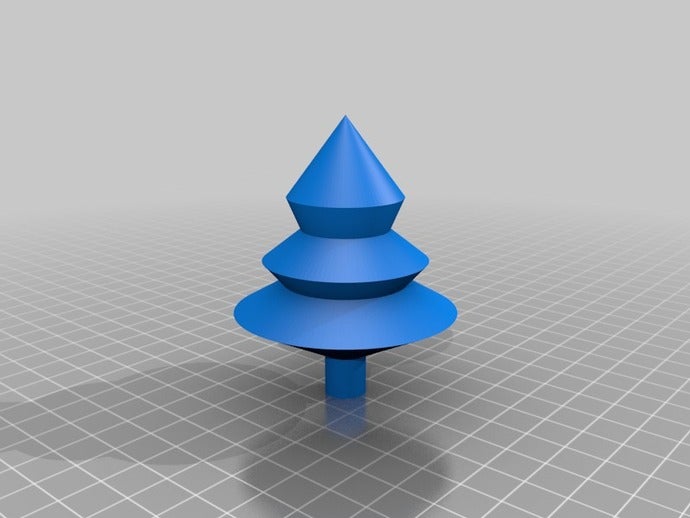 01 ağacı dekor 3d model 3D print model - Mito3D