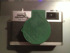 olympus 35 rc lens kapağı kamera 3d print model - Mito3D