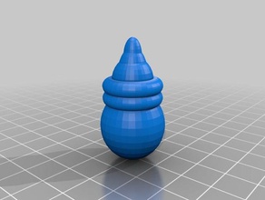 bombilla de luz em 3d la impresión pruebas 3d print model - Mito3D