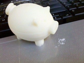 saltpepper pig kitchen dining piggy 3d container experiment ornament part ping useful 3d print model - Mito3D