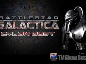 battlestar galactica cylon busto modelo robôs bsg led 3d print model - Mito3D