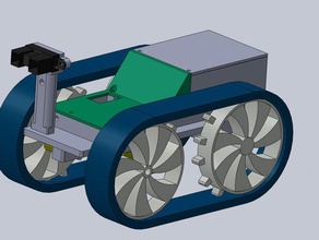 pirulerbot arduino rover Robotik mobil robot 3d print model - Mito3D