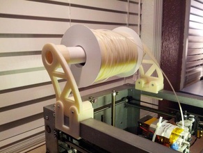 solidoodle spool titular mk1 3d a impressora os acessórios acessório filamento parte atualização 3d print model - Mito3D