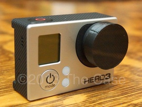 gopro hero3 lens cap Kamera hd 3d print model - Mito3D
