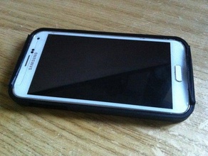 samsung galaxy s5 casecover móvil teléfono s4 de la cubierta caso del iphone iii 3d print model - Mito3D