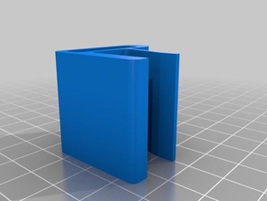 clip de escritorio guía cable oficina 3d print model - Mito3D