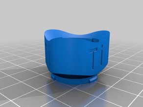 caixa de pílula ti recipientes personalizado 3d print model - Mito3D