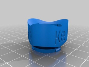 caixa de pílula ke recipientes personalizado 3d print model - Mito3D
