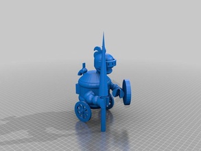 barile-bot modello robot 3d print model - Mito3D