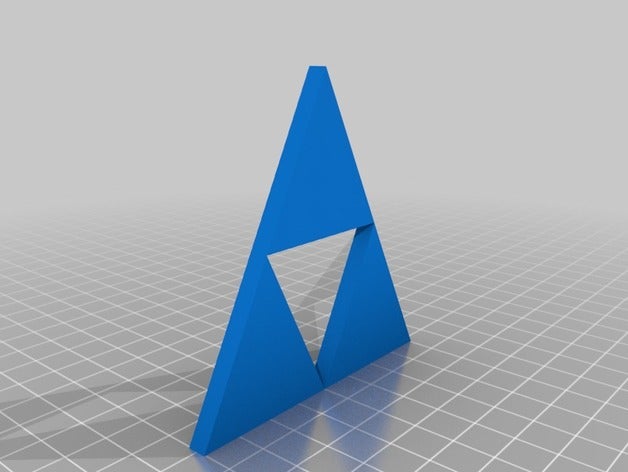 triforce video juegos 3D print model - Mito3D
