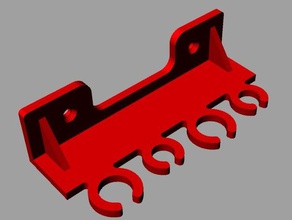 Kabel-management-clips Organisation 3d print model - Mito3D
